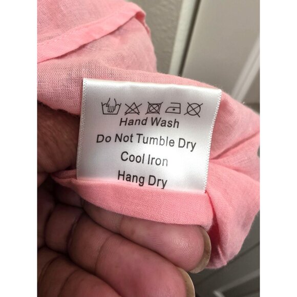 Revolve O.P.T. Pink & Brown Tiered Maxi Skirt With Elastic Waistband Size S - Picture 11 of 11